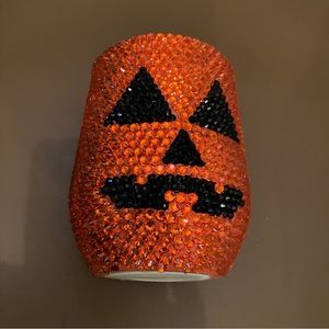 Pumpkin Tumbler, Insulated, Mug, Coffee, Halloween, Fall-Handmade!